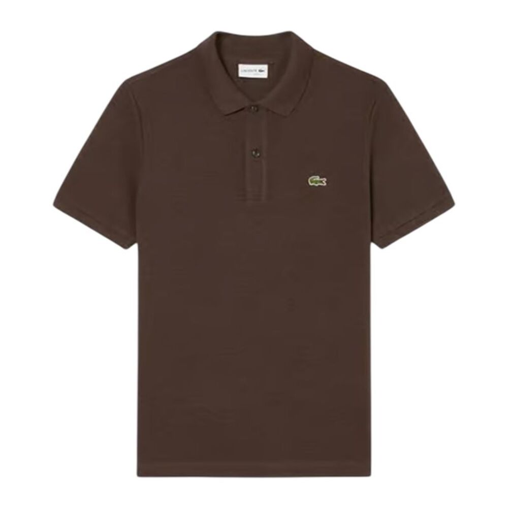 Lacoste Mens Classic Short-Sleeved Polo Shirt / Brown